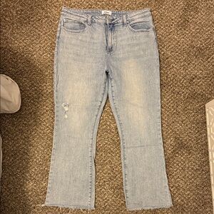 Pistola Light Blue Straight Leg Jeans